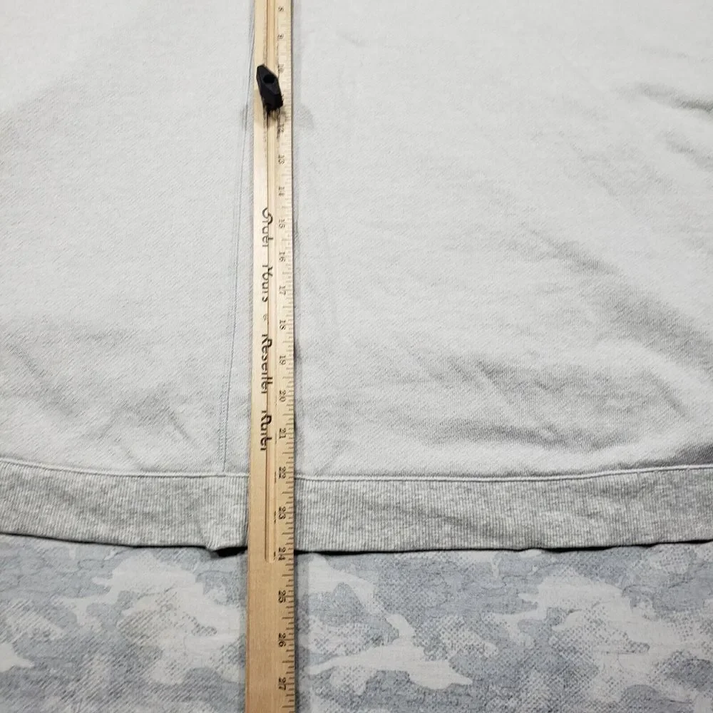 Lululemon Light Gray Zip-Up Hoodie Size 6